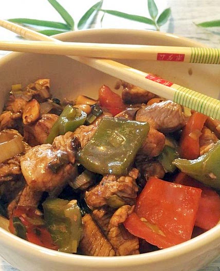 Receta de Pollo kung pao