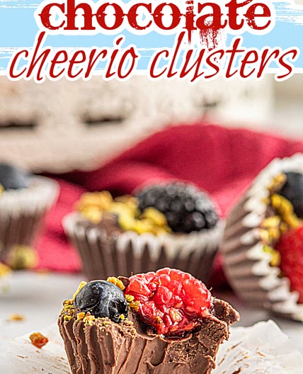 DARK CHOCOLATE PISTACHIO BERRY CUPS