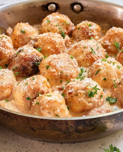 Marry Me Chicken Meatballs