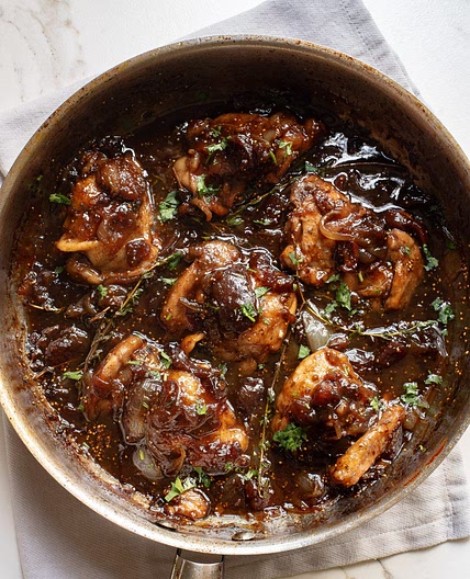 Balsamic Fig Glazed Chicken