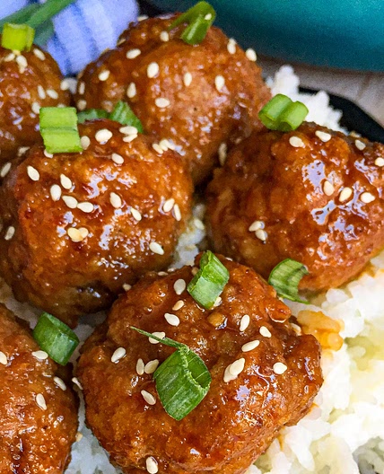 Asian Glazed Meatballs