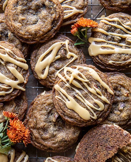 Brown Butter Chewy Maple Brown Sugar Cookies