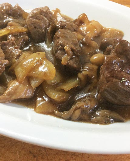 Receita de Vitela com cogumelos ao estilo chinês