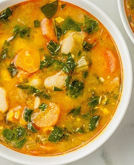 Flush The Fat Away Vegetable Soup