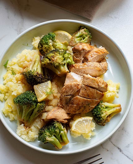 Skillet Chicken Potato Meal