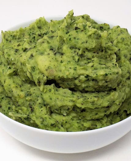 Pesto Mashed Potatoes