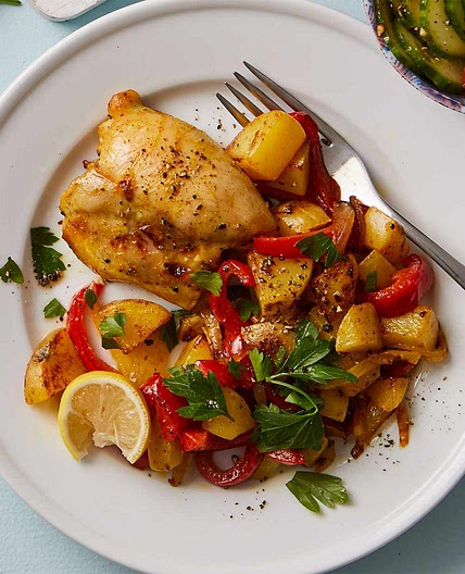 Chicken Shawarma with Potatoes