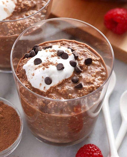 Quick Mocha Overnight Oats