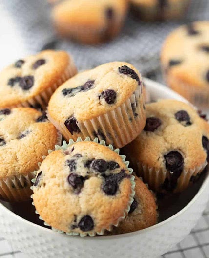 Homemade Blueberry Muffins