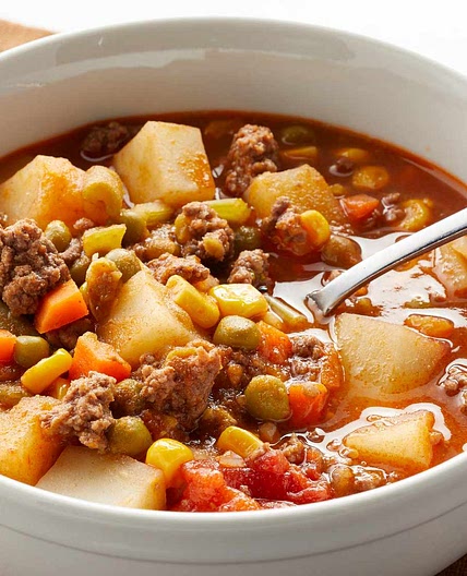 Ground Beef Vegetable Soup