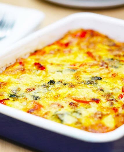 Easy oven-baked frittata recipe