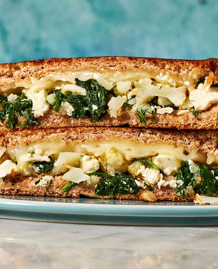 Cauliflower Spanakopita Melt
