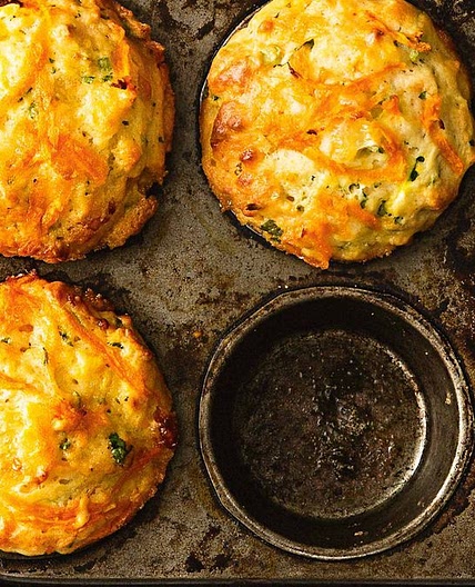 Zucchini, carrot and honey muffins