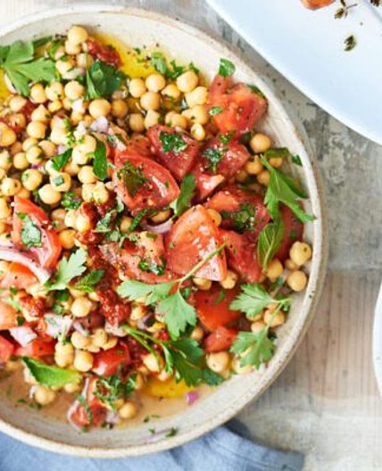 Chickpea salad