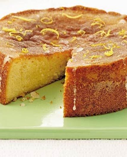 Gluten-free lemon drizzle cake