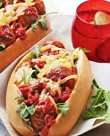 Easy meatball subs