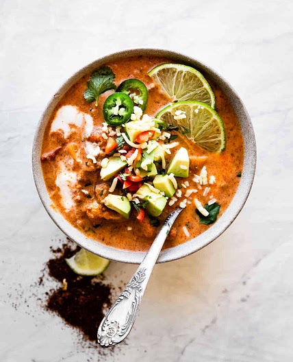 Whole30 Creamy Taco Soup