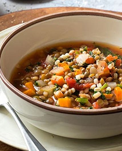 Barley and Lentil Soup