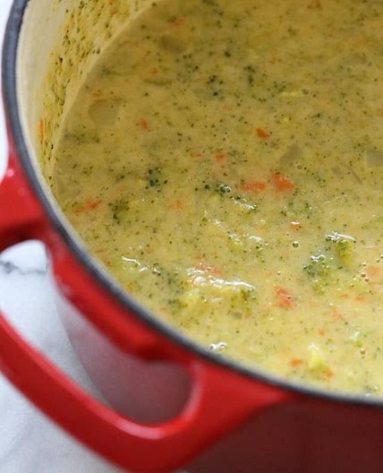 Broccoli Cheese and Potato Soup
