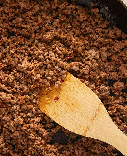 Ground Beef with Homemade Taco Seasoning Mix