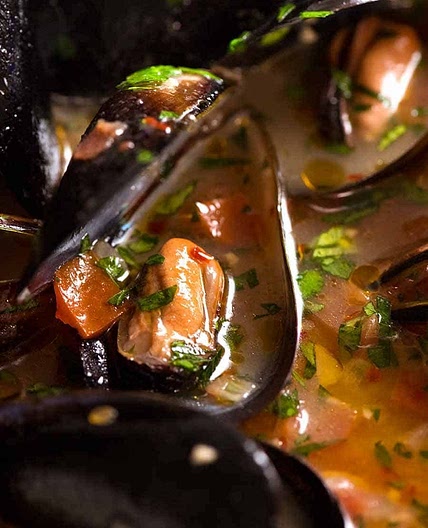 Steamed Mussels