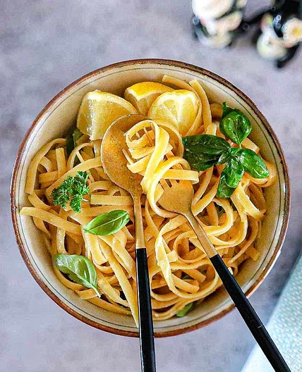 Lemon Garlic Pasta