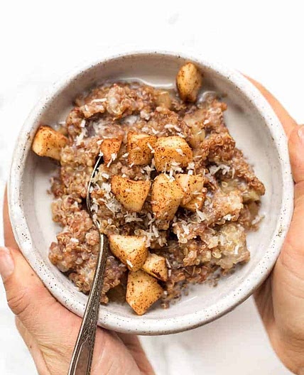 Cinnamon Apple Quinoa Breakfast