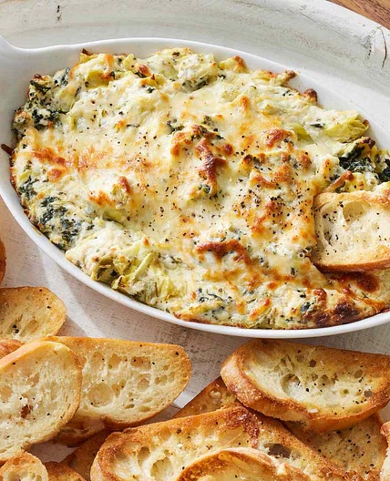 Hot Spinach Artichoke Dip