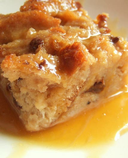 Bread Pudding With Bourbon Sauce