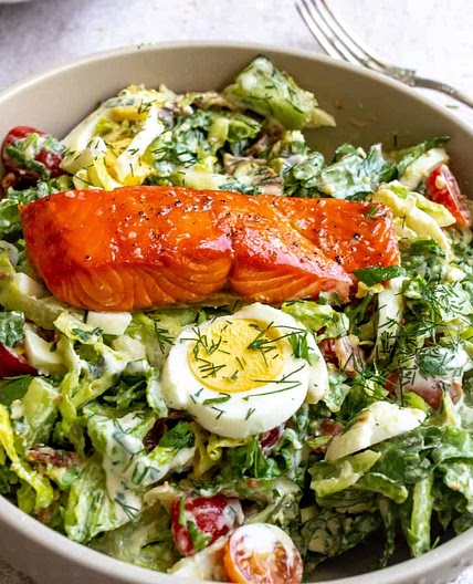 Salmon Cobb Salad