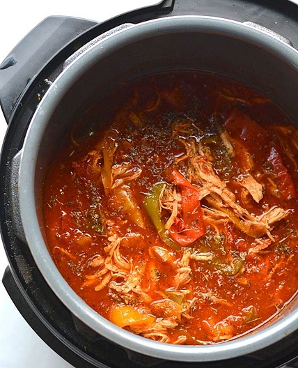 Instant Pot Italian Chicken and Peppers