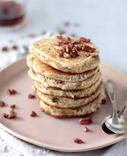 Fluffy Keto Pancakes With Ricotta & Pecans