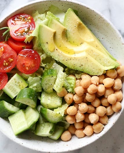 Chickpea Avocado Salad