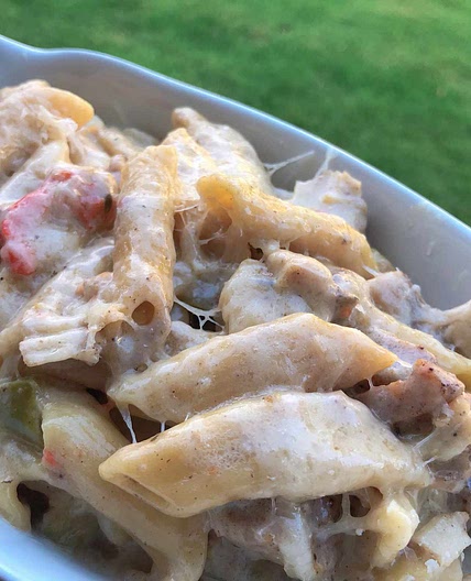 Instant Pot® Jerk Chicken Alfredo