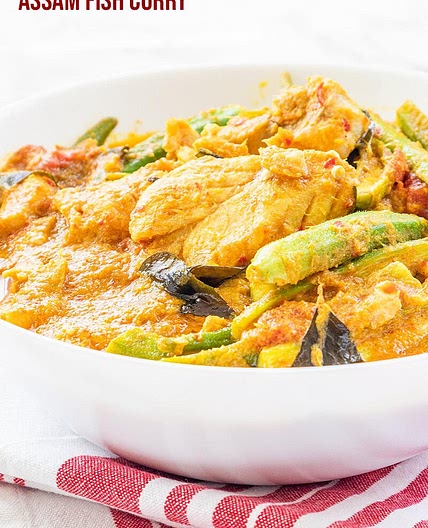 Malaysian Assam Fish Curry
