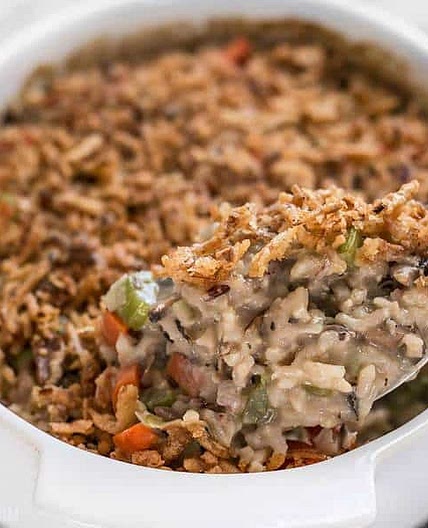 Wild Rice and Vegetable Casserole