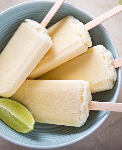Receta de Paletas heladas de limón