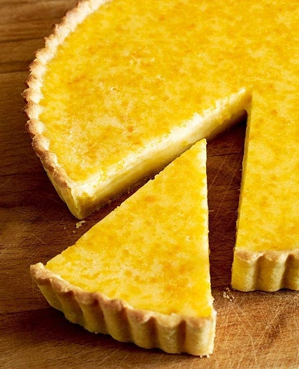 Seville orange tart