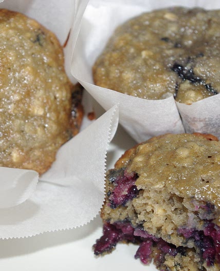 Cherry-Oatmeal Muffins