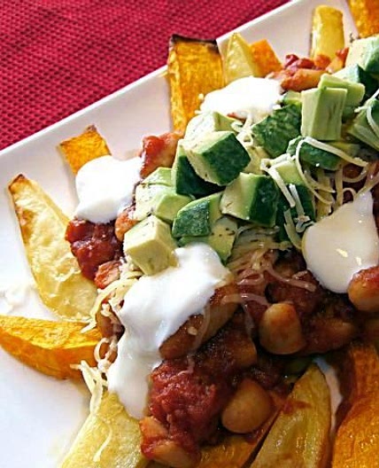 Vegetarian nachos