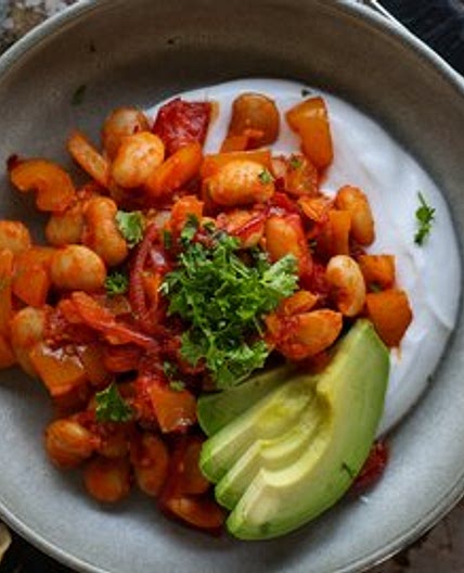 Harissa Spiced Beans