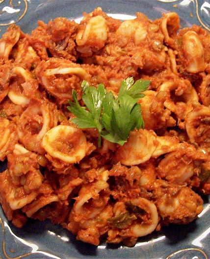 Sicilian Lentil Pasta Sauce