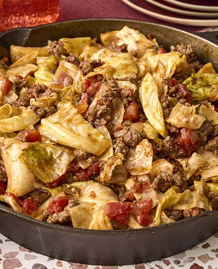 Unstuffed Cabbage Roll