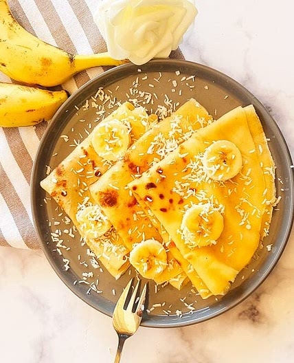 Gluten-Free Cassava Flour Crepes