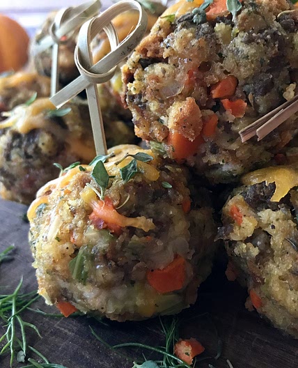 Sausage Stuffing Bites