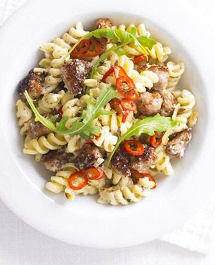 Sausage, fennel & rocket fusilli