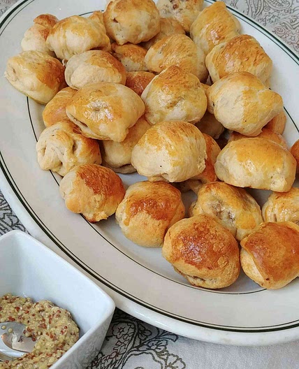 Meatball-Stuffed Crescent Rolls