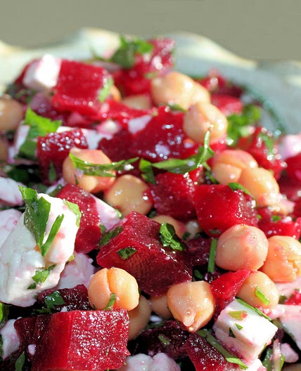 Chickpea Beetroot Salad