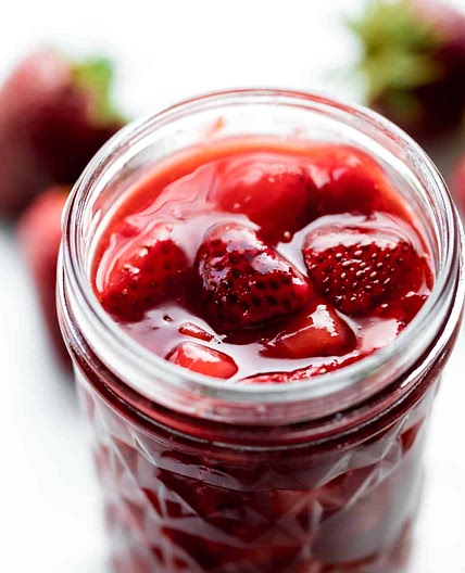 Homemade Strawberry Sauce (Topping)