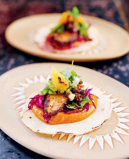 Slow-cooked pork belly